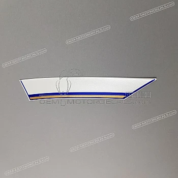 Side cowling decal, left side