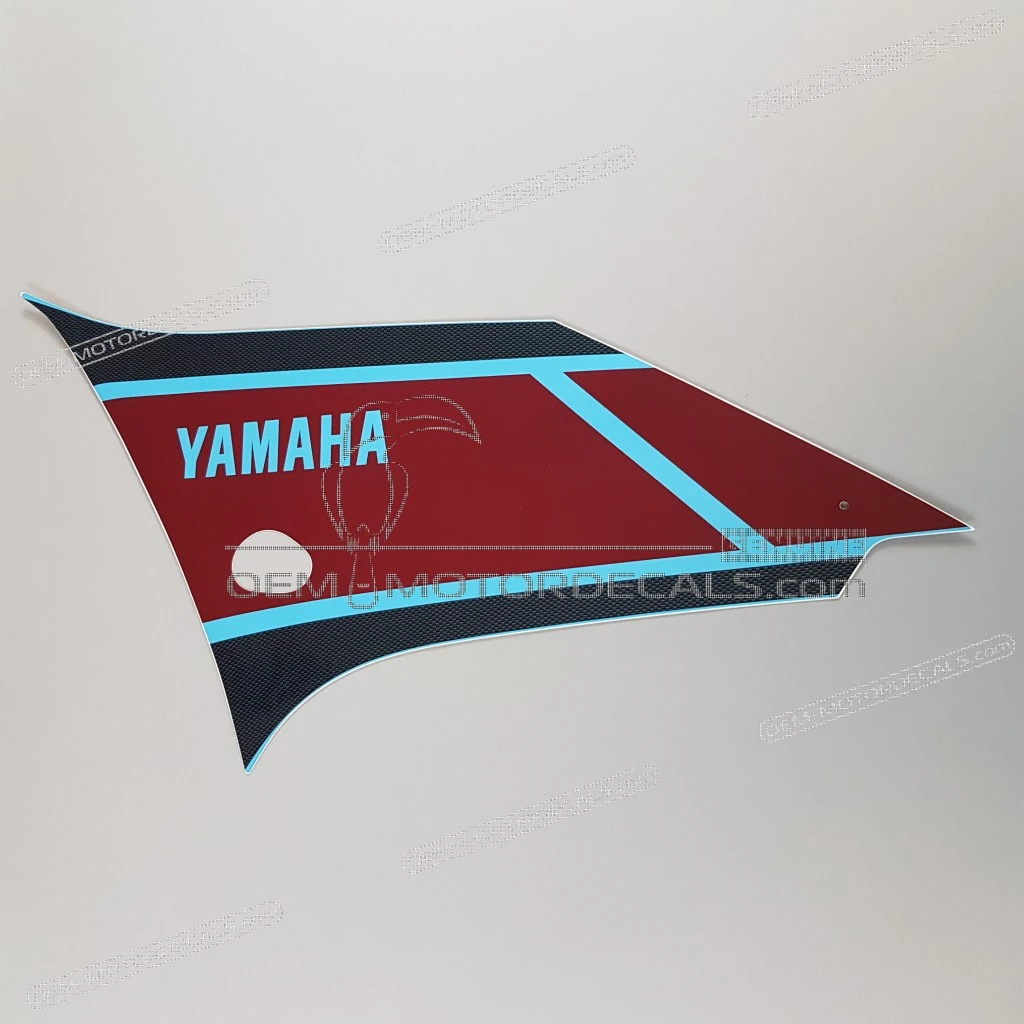 Yamaha YZF-R1 Left Side Cowling R1 Speed Block Graphic Left Side OEM 1KB283916000
