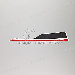 Side cowling decal, left side