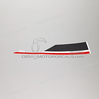 Side cowling decal, left side