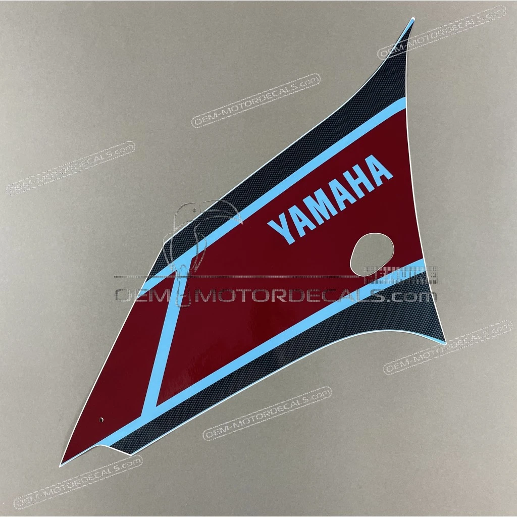 Yamaha YZF-R1 Right Side Fairing Speed Block Graphic Right Side OEM 1KB283926000