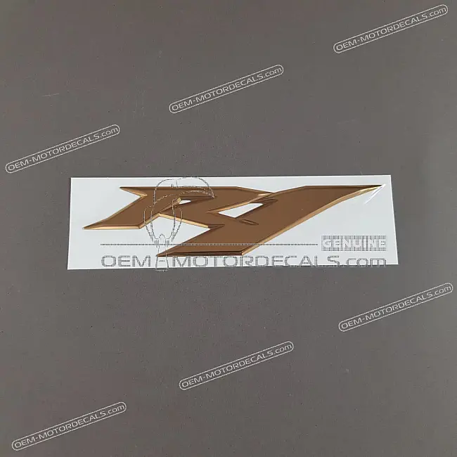 Emblema R1 Yamaha YZF-R1 Carena Laterale Sinistra OEM 1KB-2839B-10-00