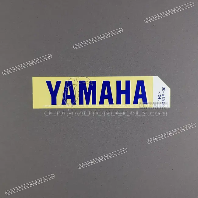 Yamaha YZF-R1 Parafango Anteriore Decalcomania YAMAHA OEM 1RC2153E3000
