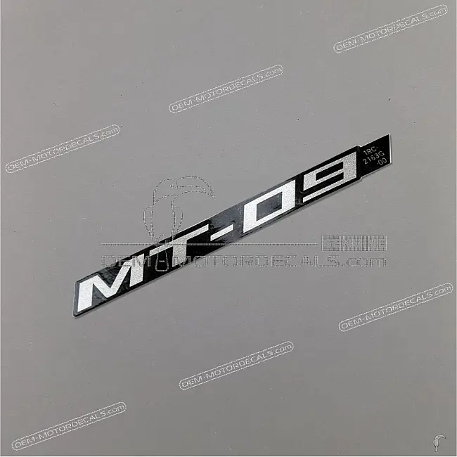Emblème de flanc de carénage Yamaha MT-09 OEM 1RC2163G0000