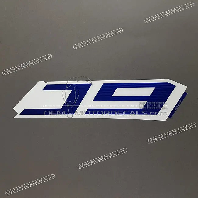 Adesivo Fiancata Yamaha MT-09 Originale OEM 1RC2173E0000 Vinile Tagliato di Precisione Grado Fabbrica
