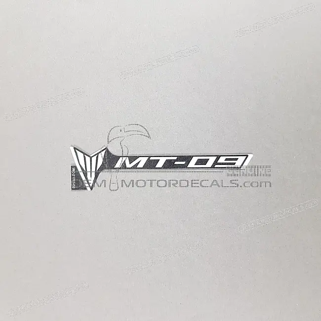 Yamaha MT-09 Linke Verkleidung Emblem Linke Seite OEM 1RC217810000