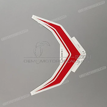 Adesivo carena anteriore superiore