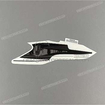 Side cowling decal