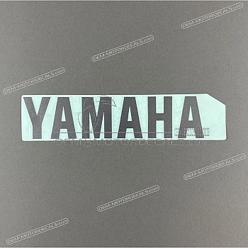 Belly pan decal