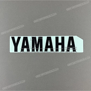 Belly pan decal