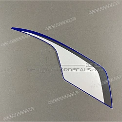 Front cowling decal, right side