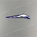 Zijpaneel sticker, rechterkant