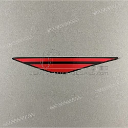 Side cowling decal, left side