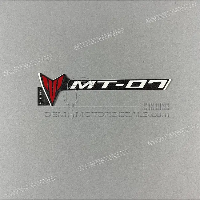 Yamaha MT-07 Zijkap MT-07 Embleem Linkerkant OEM 1WS217811000