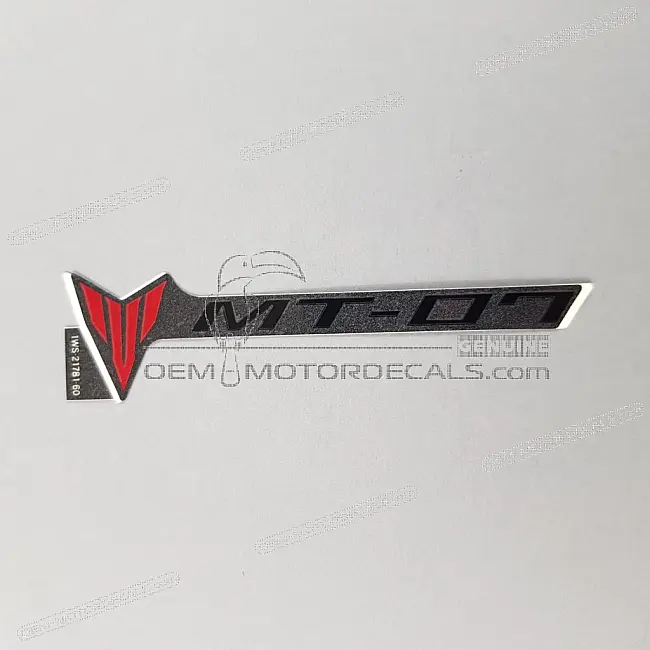 Yamaha MT-07 emblema presa d'aria lato sinistro OEM 1WS217816000