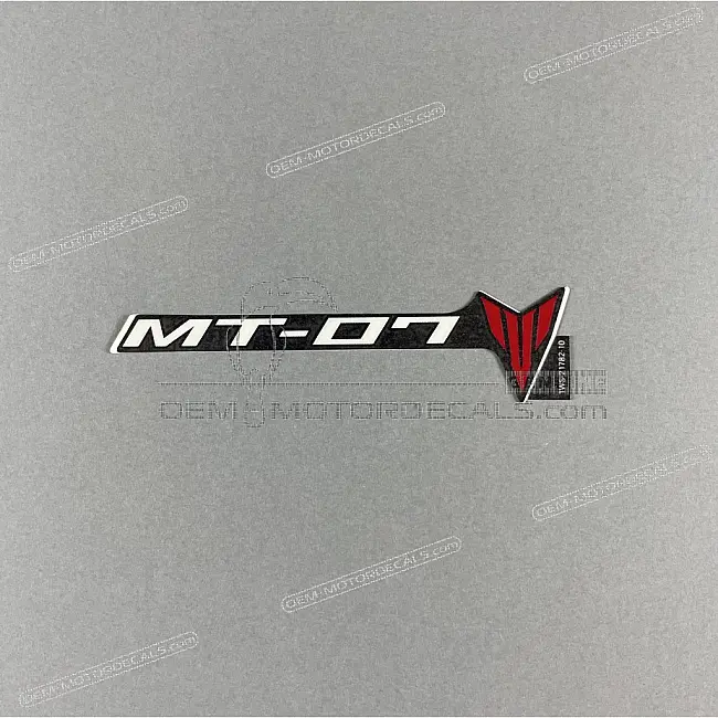 Yamaha MT-07 Zijkap MT-07 Embleem Rechterkant OEM 1WS217821000