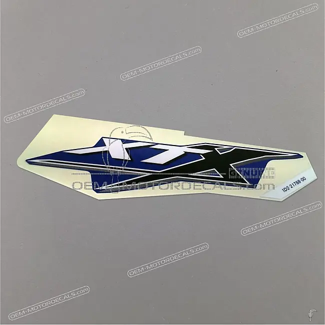 Yamaha XT660X Adesivo Carenatura Laterale OEM 1D2217880000