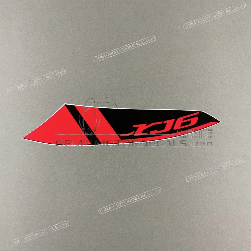 Yamaha XJ6 Diversion Grafica Carenatura Superiore Destra Diversion Lato Destro OEM 20S2165D0000