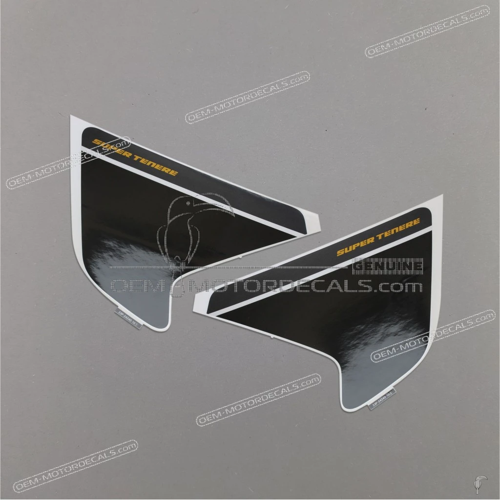 Yamaha XT1200Z Super Tenere Juego de pegatinas para carenado y depósito OEM 23P242401000