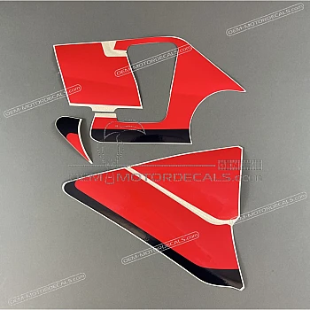 Side cowling decals set, right side