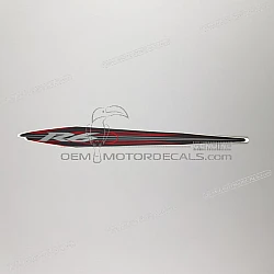 Side cowling decal, left side