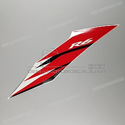 Side cowling decal, right side
