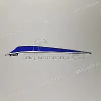 YAMAHA Autocollant carénage arrière queue, côté gauche 2C8-F163G-00-00