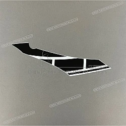 Tail cowl graphic, right side