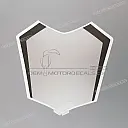 Aufkleber R1 Logo Frontverkleidung oben, links