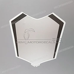 Front cowling decal