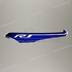 Side cowling decal, left side