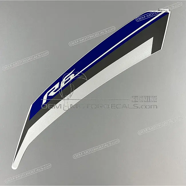 Yamaha YZF-R6 Adhesivo Carenado Izquierdo R6 Gráfico Izquierdo OEM 2CX283915000 Calcomanía Original de Fábrica