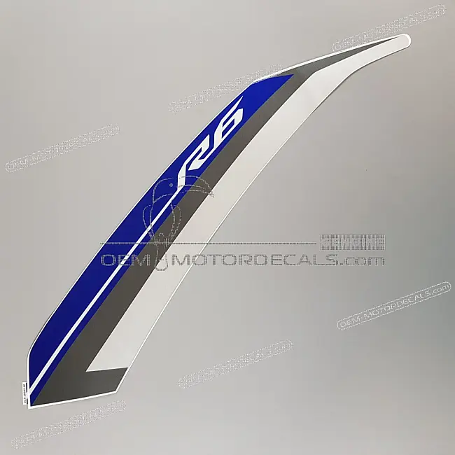Yamaha YZF-R6 Adhesivo R6 Carenado Lateral Derecho OEM 2CX283925000