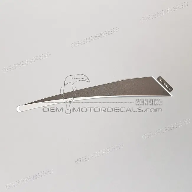 Decalcomania Carenatura Inferiore Yamaha YZF-R6 Sinistra OEM 2CX283A32000 Striscia Decorativa