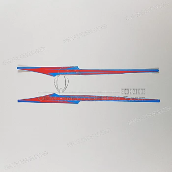 Adesivi posteriore coda carena, set