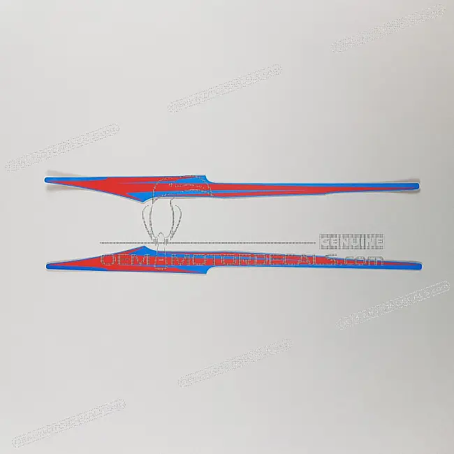 Yamaha FZ1-N Set adesivi codone OEM 2D1216600000 Pezzo originale di fabbrica