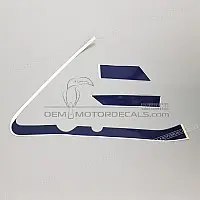 YAMAHA Kit d'autocollants de panneau latéral, côté droit 2GH-2836W-00-00