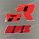 Zijpaneel stickers set, rechterkant