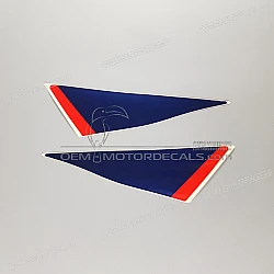 Bovenkuip stickers, set