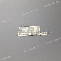 Autocollant de carénage supérieur avant