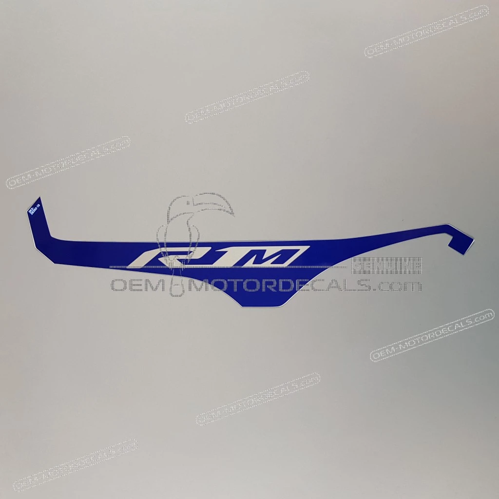 Yamaha YZF-R1 R1M Right Side Fairing Graphic Decal Right Side OEM 2KS283921000
