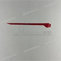 Side cowling decal, right side