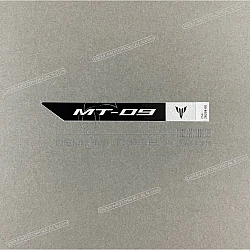 Side cowling decal, right side