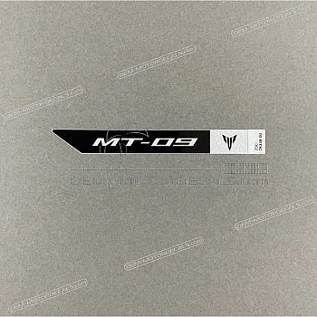 Side cowling decal, right side