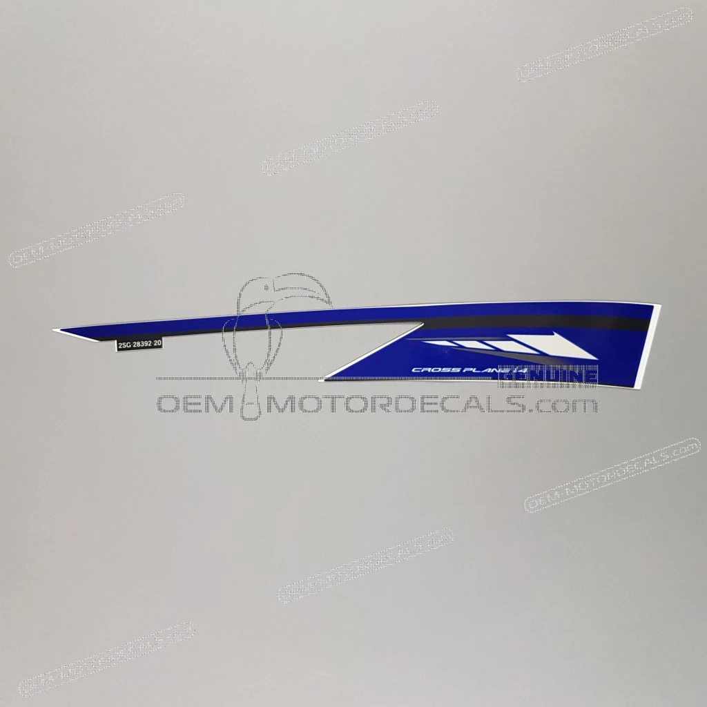 Yamaha YZF-R1 Right Side Cowling R1 Graphic Right Side OEM 2SG283922000