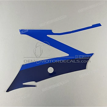 Front cowling decal, left side