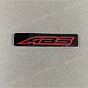 Voorspatbord sticker