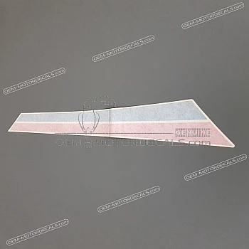 Side cowling decal, left side