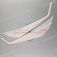 YAMAHA Kanzel / Oberteil Verkleidung Aufkleber, Satz 31A-28390-39-00