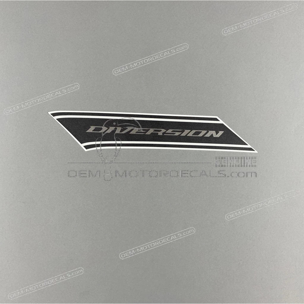 Yamaha XJ6S Sticker bovenste voorkuip DIVERSION links OEM 36C283914000